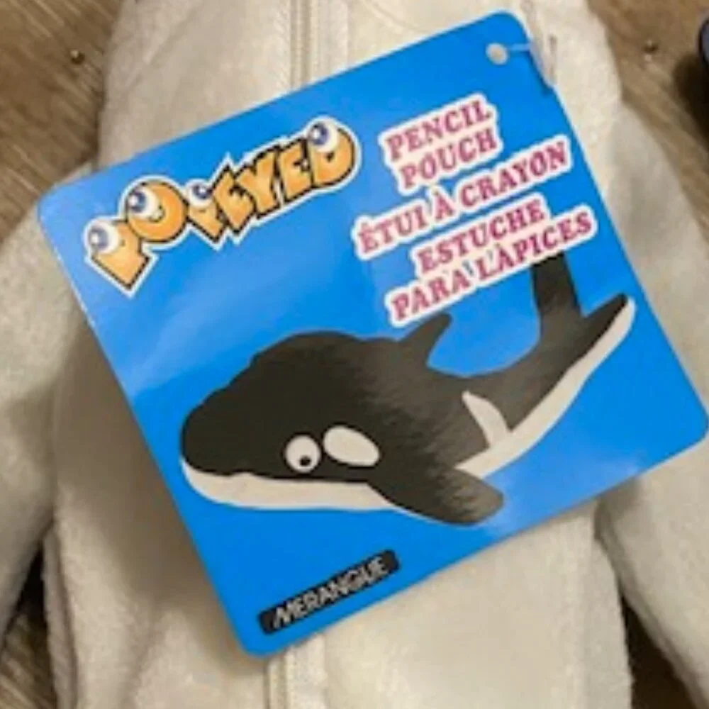POPEYES PENCIL CASE * GRAY SHARK*